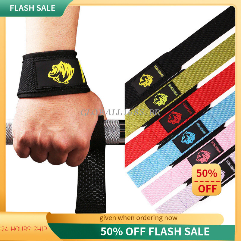 {ESTOQUE PRONTO} Anti-derrapante Silicone Deadlift Power Belt Fitness Palm Protector Cinto Tensão Cinto Auxiliar de Puls