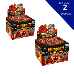Kit Com 2 Chiclete Plutonita Dentada Ardente Arcor 180g