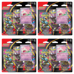 BLISTER TRIPLO SLOWPOKE EX MEGA EVOLUÇÃO ESCURIDÃO ABSOLUTA ME5 COPAG POKÉMON TCG BOOSTER CARTA PACK