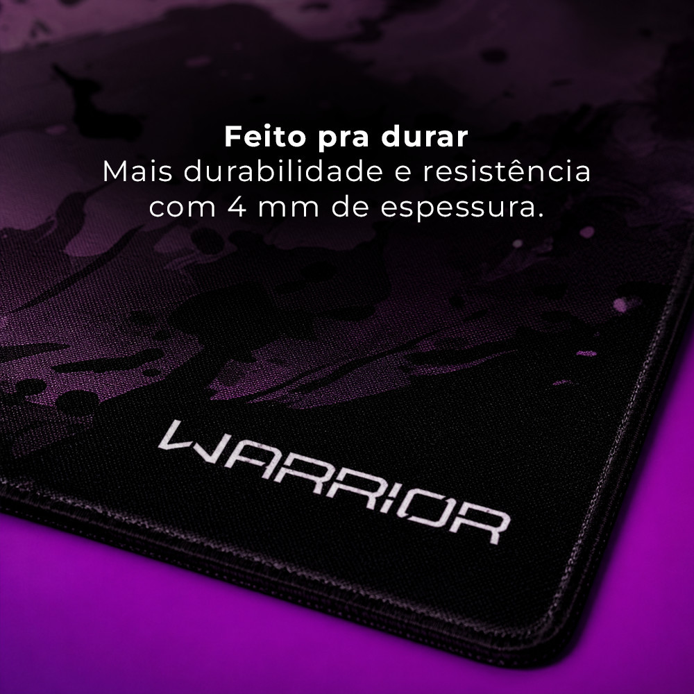 Mousepad Gamer Deskmat War Heavy Hibrid Speed Control Warrior - GM401 — imagem 2 de 2