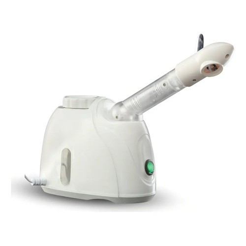 Aparelho Vaporizador Facial E Capilar Portátil Elétrico Cor Branco 110v