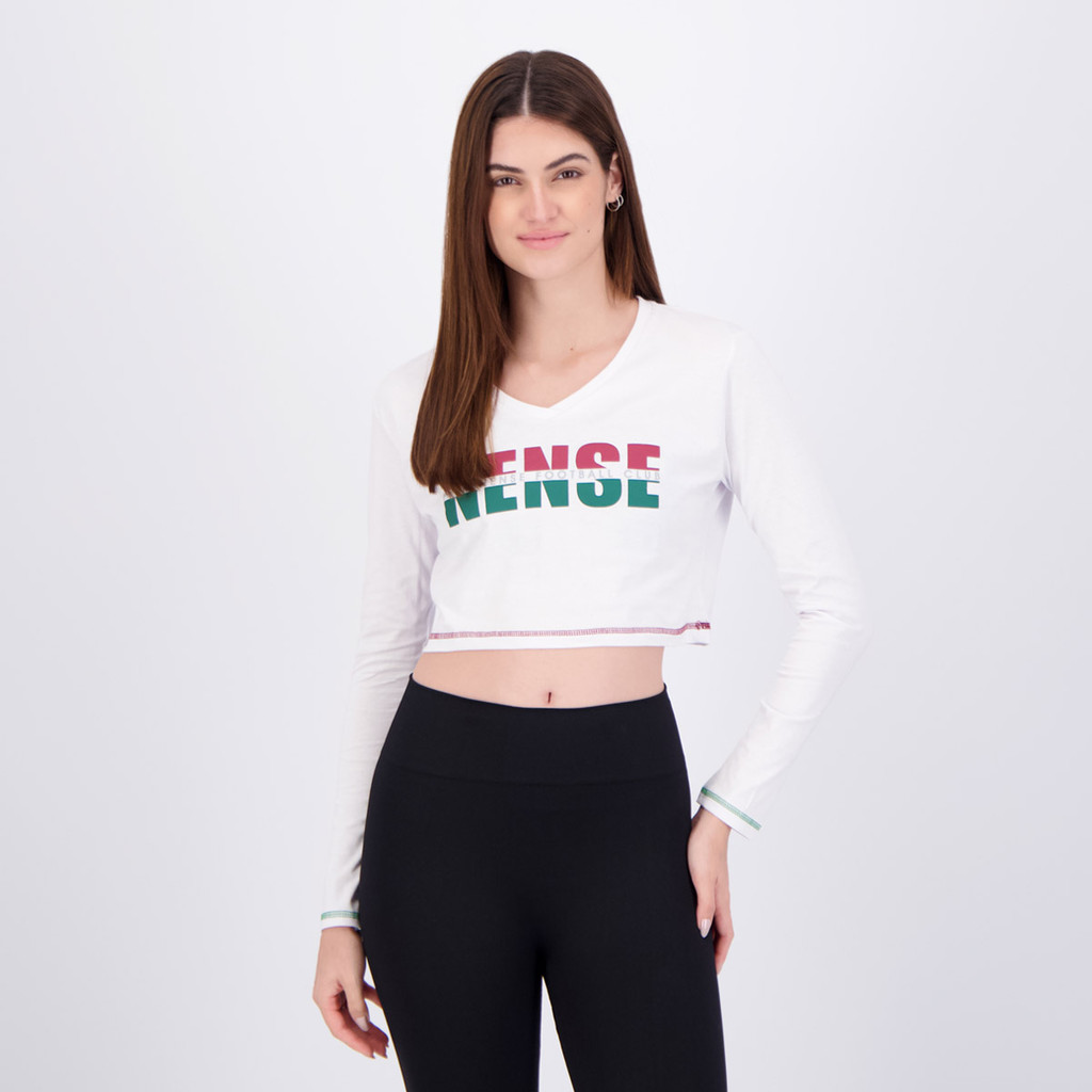 Cropped Fluminense Bird Branco