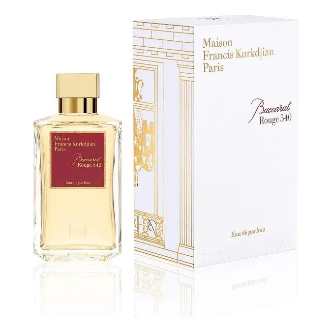Perfume Maison Francis Kurkdjian Baccarat Rouge 540 Eau de Parfum 200ml Nicho Importado Ambarado