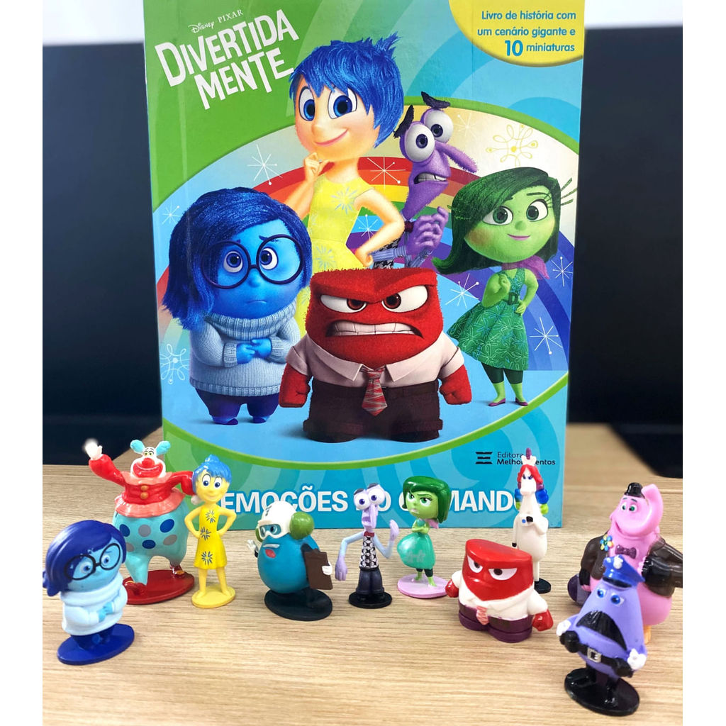 Livro Divertida Mente: Emoções no Comando - Ed Melhoramentos