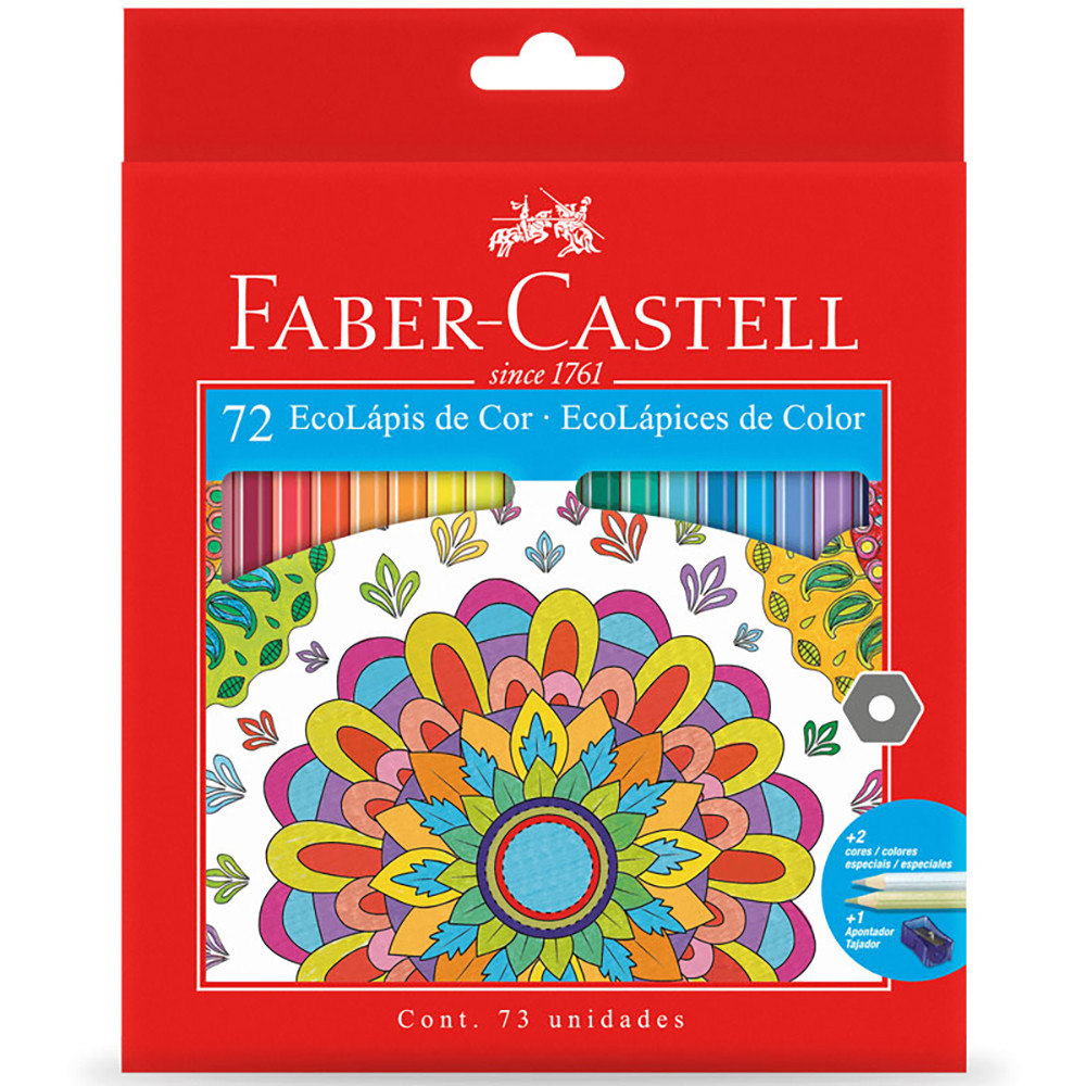Lápis de cor 72 cores 120172G\\314972 Faber-Castell