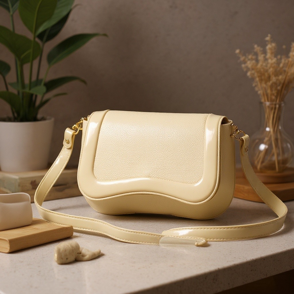 Bolsa de Ombro Feminina Espaçosa Alça Ajustável Trabalho Casual — Fabi Achadinhos 💖