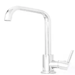 Torneira Monocomando Cozinha Aço Inox 304 Bica Alta Cromada
