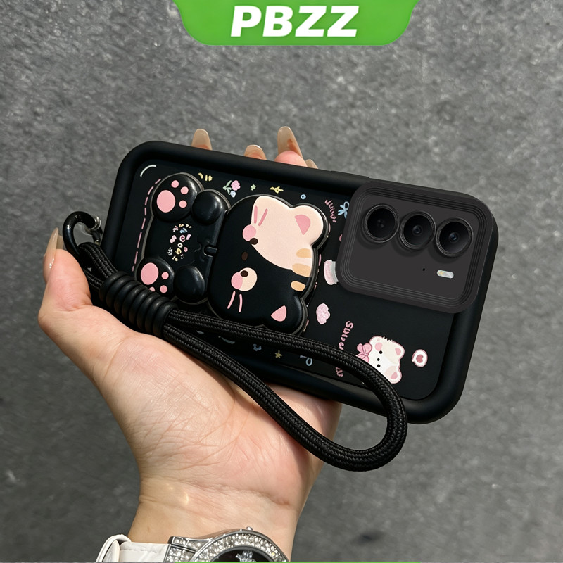 Capa for Realme c75 c71 c75x C73 C85 c100i c100x 4g normal capinha cordinha feminina suporte JTDTMZJ9 — imagem 2 de 2