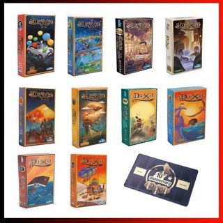 12 * 8 cm DIXIT Pacote de Expansão Jogo de Cartas 84 Inglês Inclui Manual do Jogo de Festa (Com Tapete)