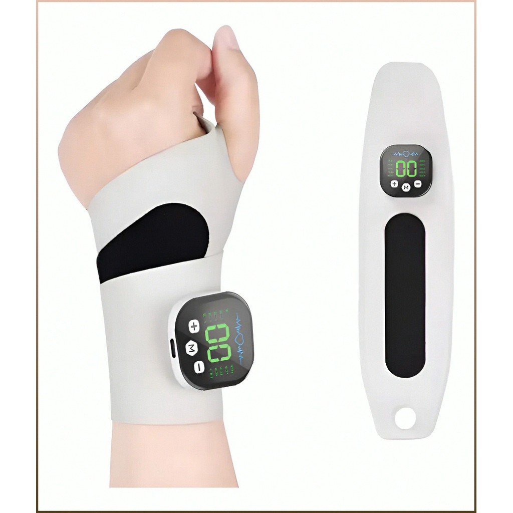 [Cuidado Diário Eficiente] [Dispositivo EMS Portátil] Massageador/Treinador Inteligente Para Mãos/Braços