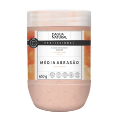 Dagua Natural Média Abrasão Creme Esfoliante Apricot Profissional Contendo 650g