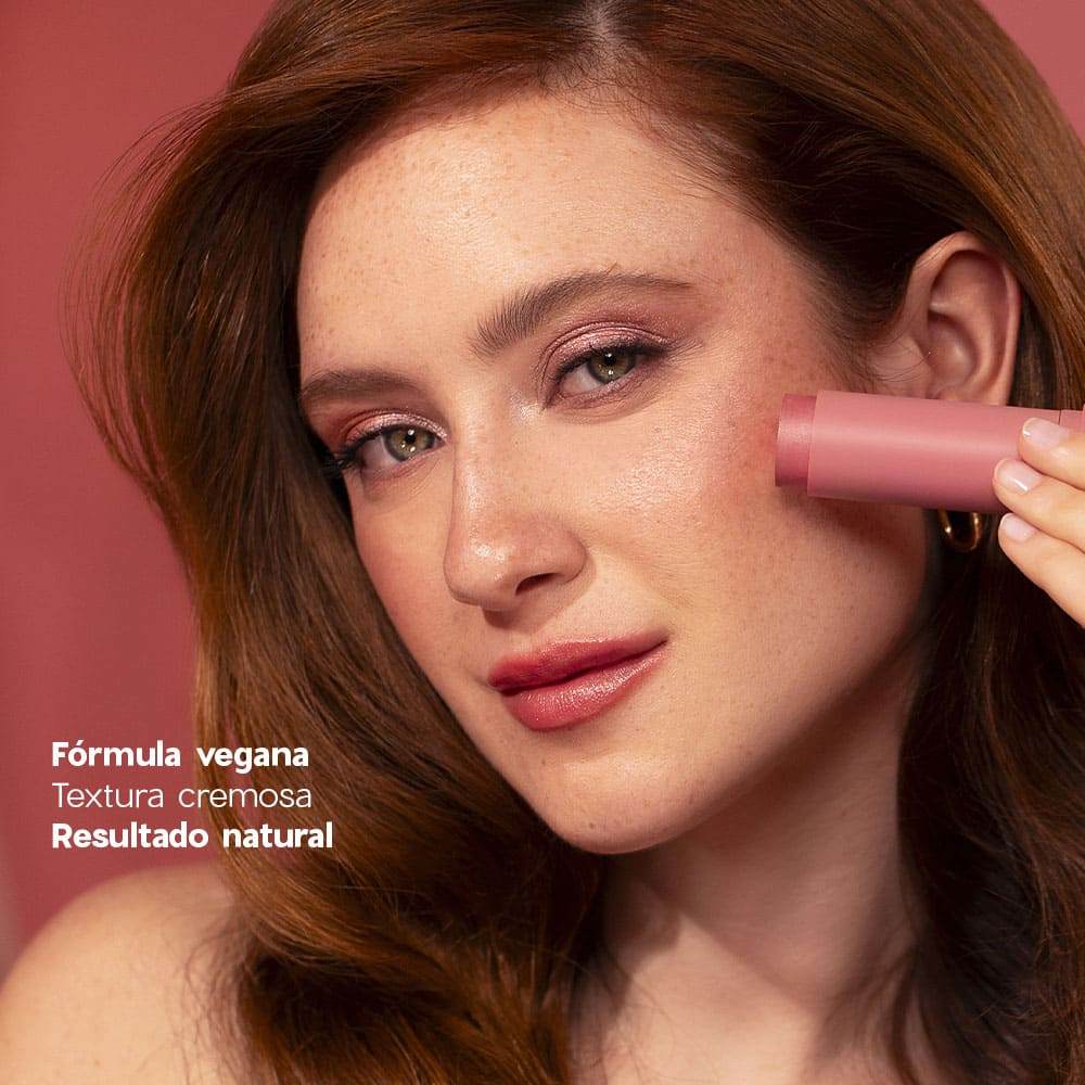Blush em Bastão - Blush Stick Glossy Rosé Pink Océane Edition 12g · foto 2