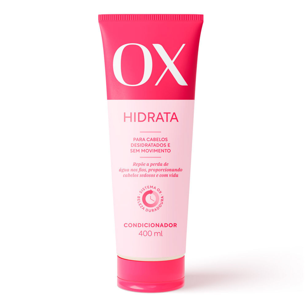 Condicionador OX Hidrata Cabelos Desidratados e Sem Movimento 400ml