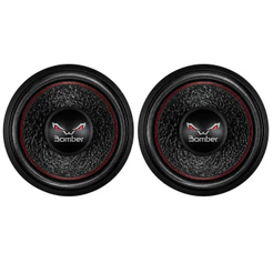KIT 2 ALTO FALANTES BICHO PAPAO 15" 600W RMS BOBINA DUPLA 4 OHMS