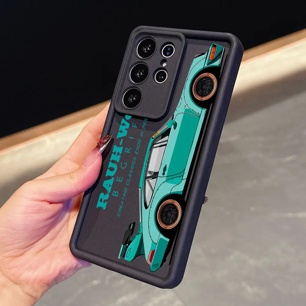 Capa de celular de estilo clássico, cheia de velocidade e paixão, adequada para 