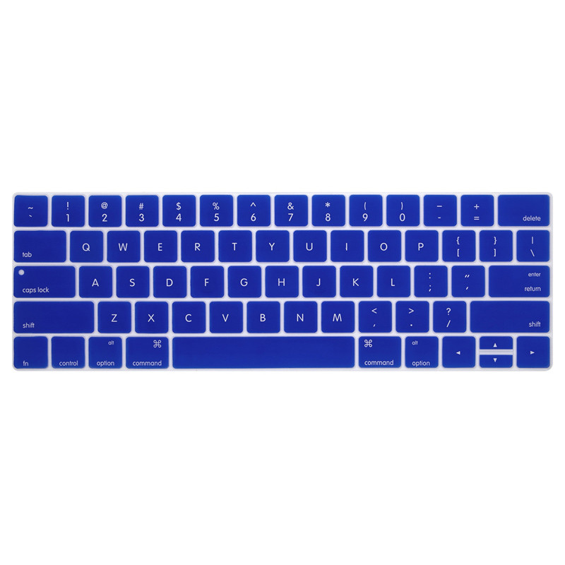 Capa De Teclado De Silicone Para MacBook Pro 2018 2017 Com Touch Bar A1706 A1989 A1707 A1990 2019 MacBookPro 13 A2159 Pr