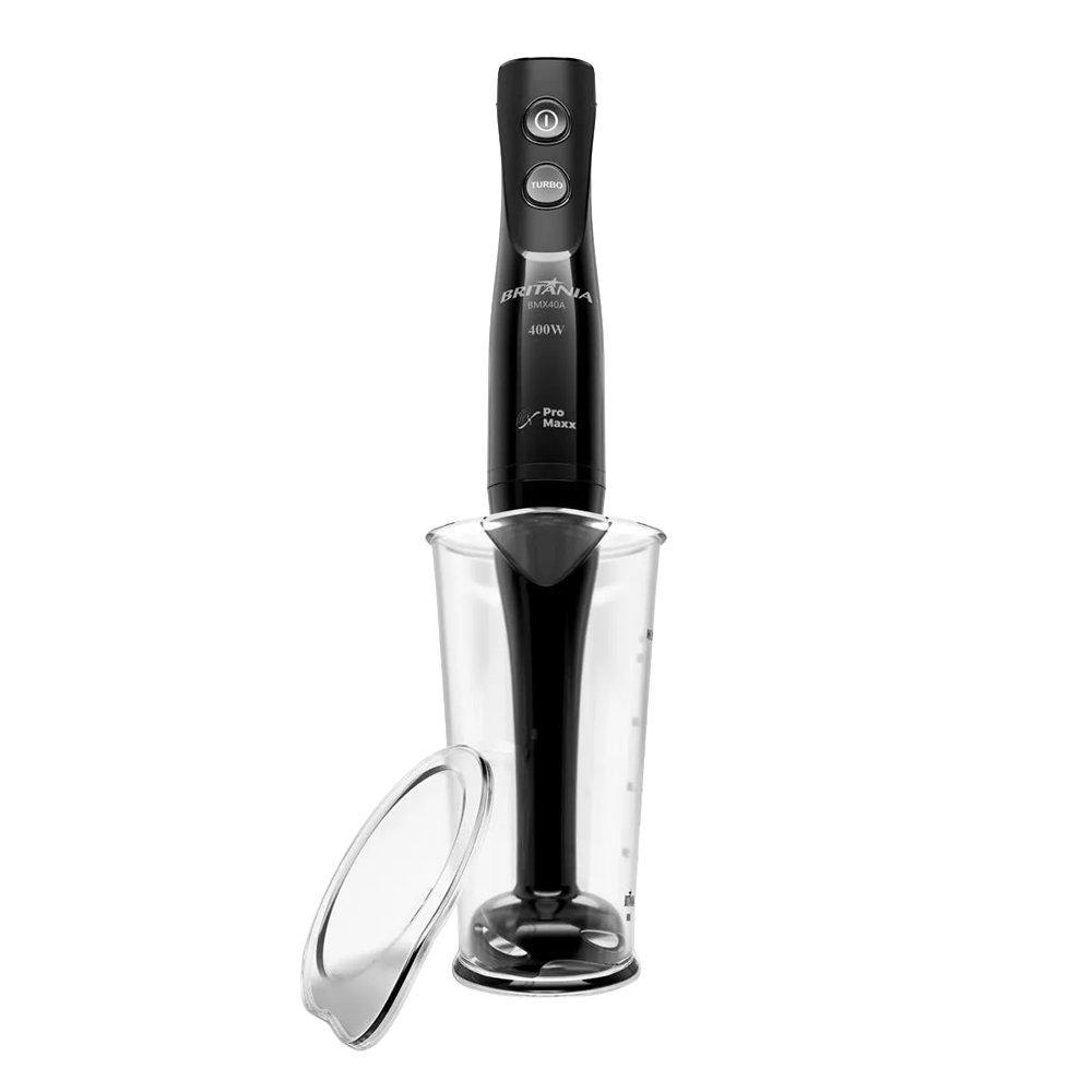 Mixer Britânia BMX40A - 2 Velocidades, 4 Lâminas, 400W, Preto