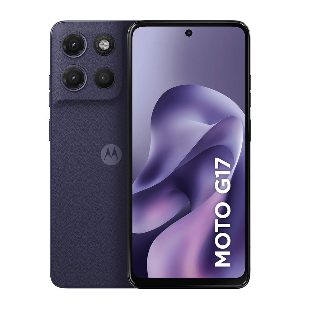 Smartphone Motorola Moto G17 4G 128GB 12GB (4GB RAM + 8GB RAM Boost) Câmera 50MP