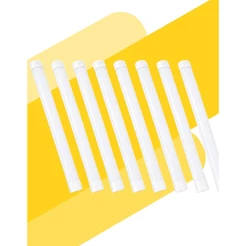 Kit 8 Luminária 120cm Linear 40W Tubular Led Lâmpada Teto Branco Frio/Neutro/Quente Bivolt