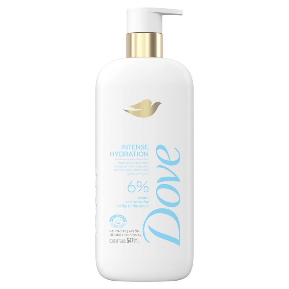 Sabonete Liquido Dove Corporal Intense Hydration Pump 547ml
