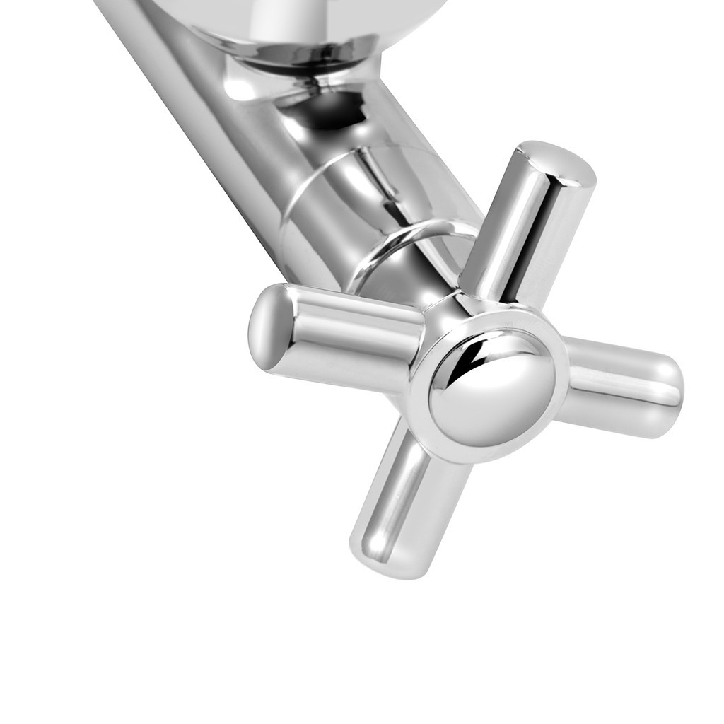 Torneira Cozinha Gourmet Parede Flexivel ABS Com Filtro 1/4 Volta Bica Giratoria 360 — imagem 2 de 2