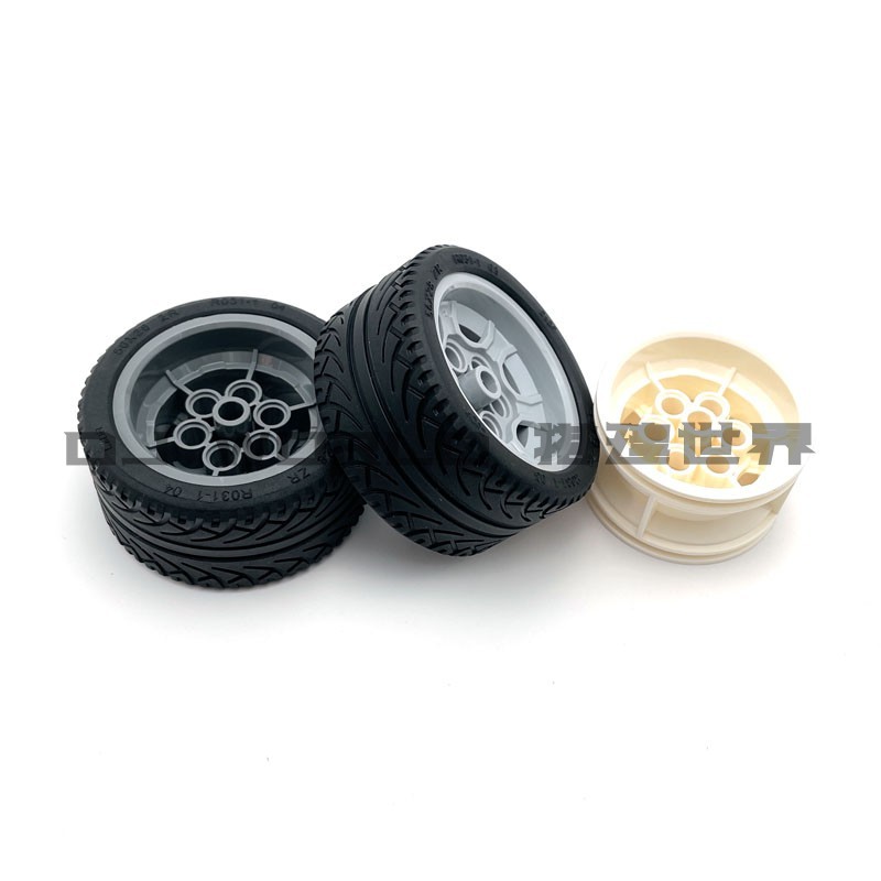 Blocos de construção Double Eagle CADA CADA 56908 Peças sobressalentes 41897 Rodas 56x28mm Adequado para um alto 56908 c