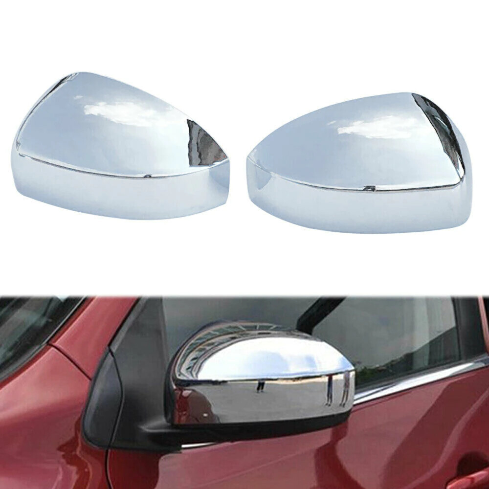 Para 2013-2018 Nissan Sentra Chrome Mirror Cobre Sobreposições (Sem Sinal De Mudança)
