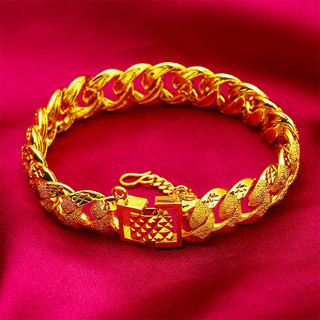 Moda jóias masculino dominador pulseira pulseira feminina masculina padrão pulseira