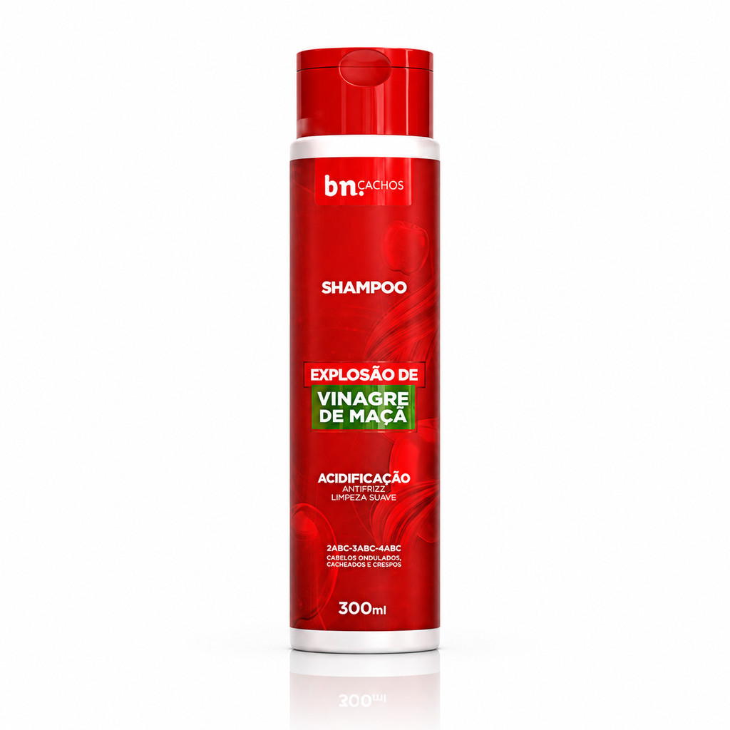 Shampoo Explosão de Vinagre de Maçã 300ml