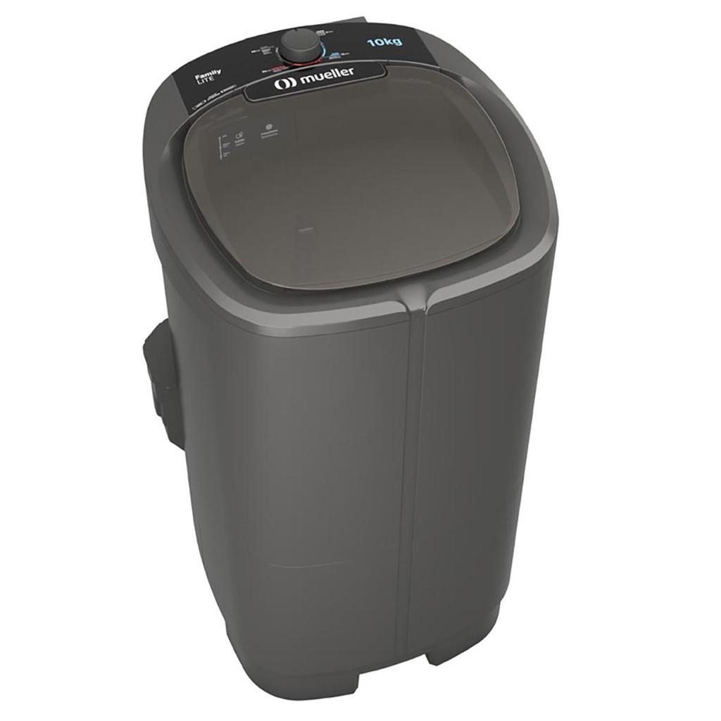 Tanquinho de Lavar Roupa Mueller Family Lite 10 kg Cinza