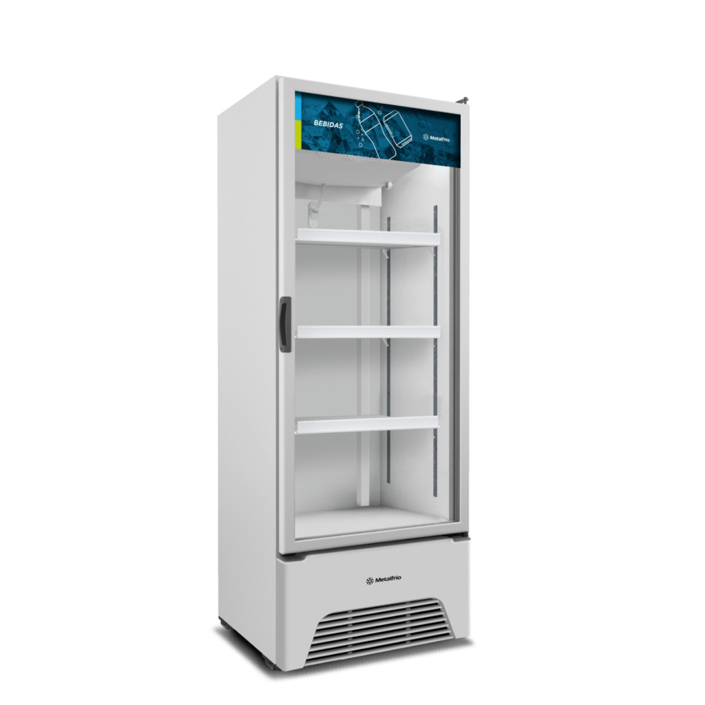 REFRIGERADOR EXPOSITOR VERTICAL BEBIDAS Optima 572L METALFRIO 127V