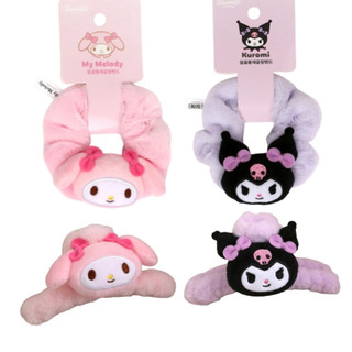 Kuromi Doll Hair Band Agarrar Clip Head Charme Grosso Scrunchie Coreano Scrunchies