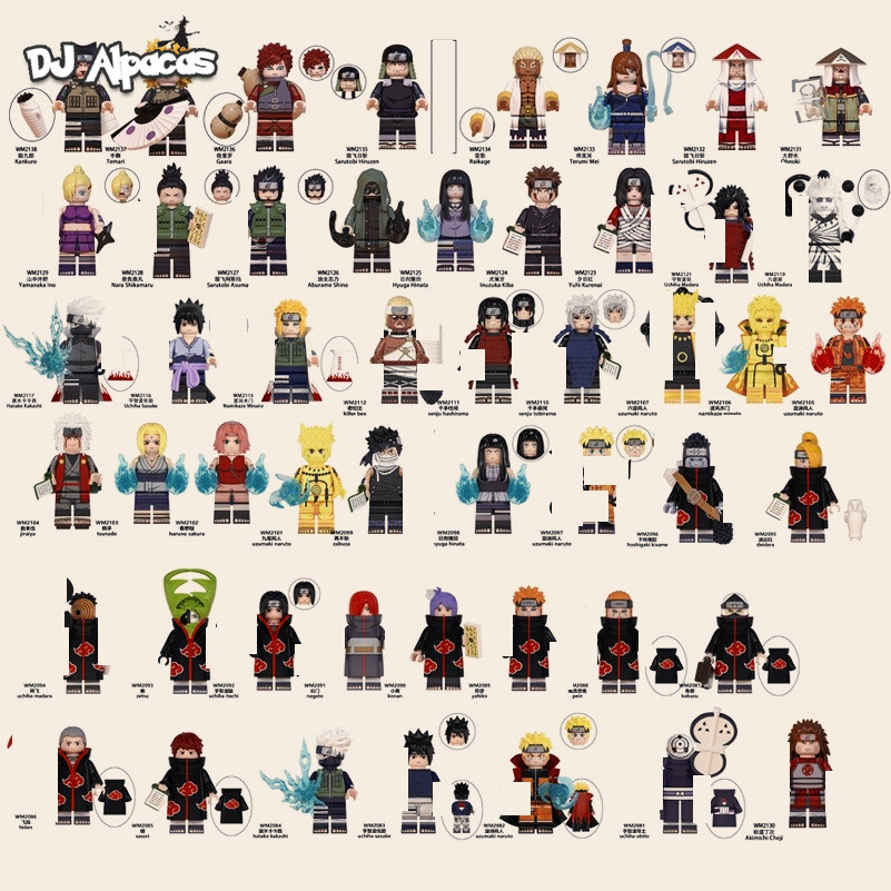 Blocos De Construção Figuras Brinquedo Colecionável WM2081 WM2082 WM2083