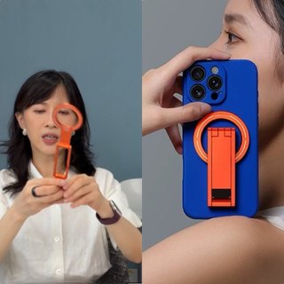 Molho Papi Quentemente Bem-vindo Chen Longo Mesmo Estilo Suporte para Celular Ultrafino Portátil Dobrável Tripé Magnétic