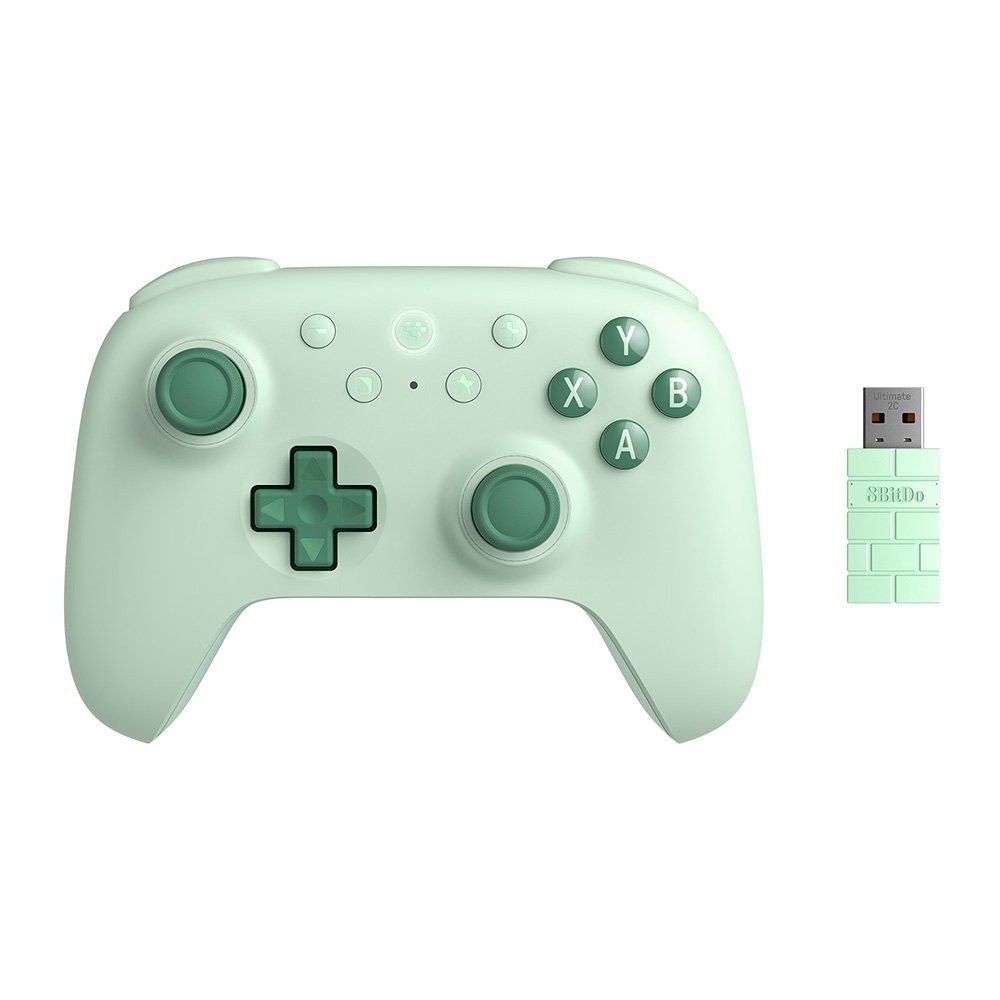 Controle 8BitDo Ultimate 2C Wireless Bluetooth USB Windows Android Verde 81HD02