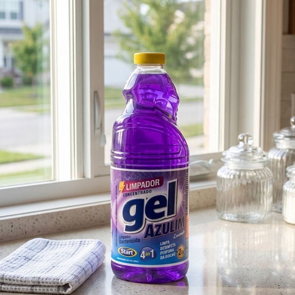 DESINFETANTE GEL LAVANDA 2L AZULIM — imagem 2 de 2