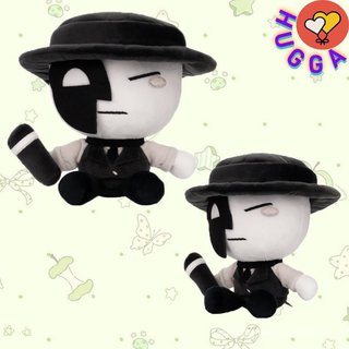 ❤ HUGGA Brinquedo De Pelúcia Artístico Kawaii Artful Plushie Doll Soft Cartoon Character Game Pillow Para Crianças , Men