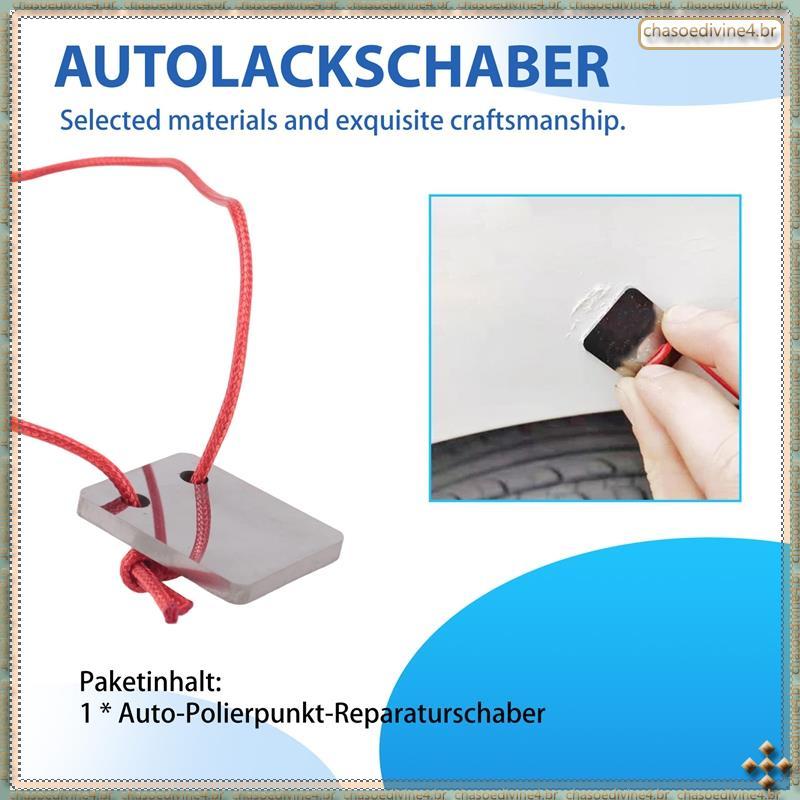 [Ykr] Raspador De Reparo De Ponto De Polimento De Carro Em Aço Super Duro Para Apagar Manchas De Flacidez E Sprays Ferra