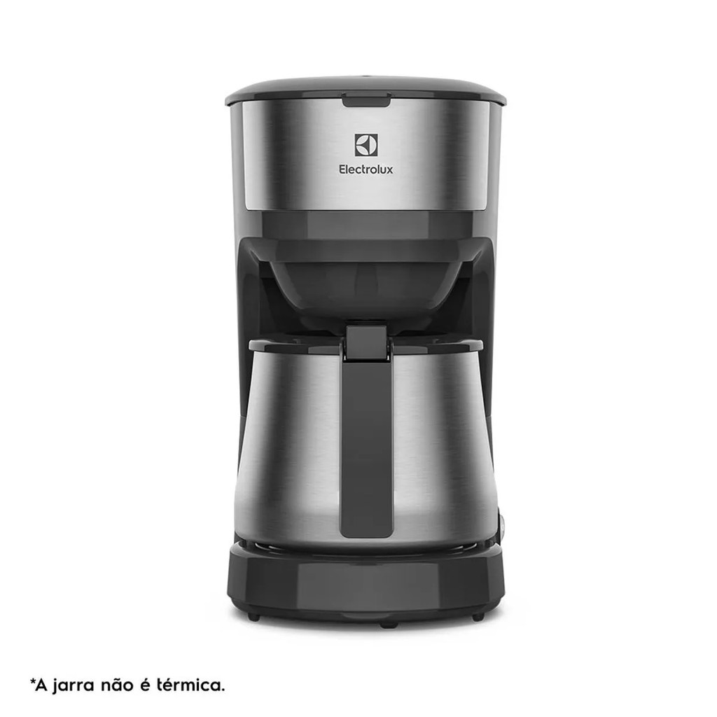 Cafeteira Elétrica Electrolux ECM22 Jarra Inox e Preto 220v