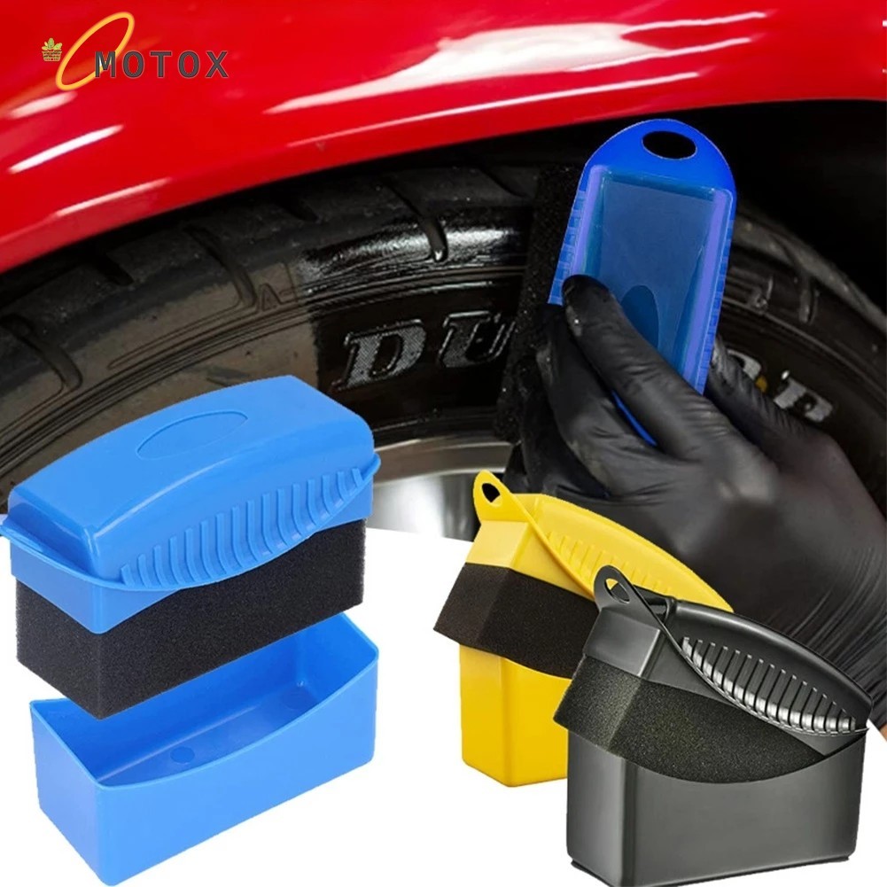 Escova Para Lavagem De Rodas De Carro-Esponja De Polimento De Espuma Limpeza De Pneus
