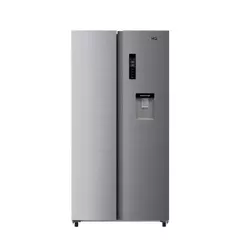 Geladeira Side By Side Frost Free 480 L HQ Inverter com Dispenser de Água Inox HQ-480SBSWDK