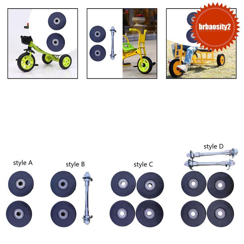 [Brbaosity2] Tampa Do Eixo Cubo Da Roda De Bicicleta De Equilíbrio De Desempenho Metal PP Peças De Rolamento Infantil Pa
