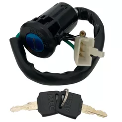 Chave Iginiçâo Contato Miolo Para Moto Honda Cg 125 Titan - 2000 A 2001