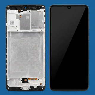 Display LCD Tela Touch Com Aro Samsung A31 A315 Preto Compatível Reposição Conserto Celular Original Testado EnvioBrasil