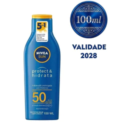 Protetor Solar Nivea FPS 50 Sun Protect & Hidrata 100ml