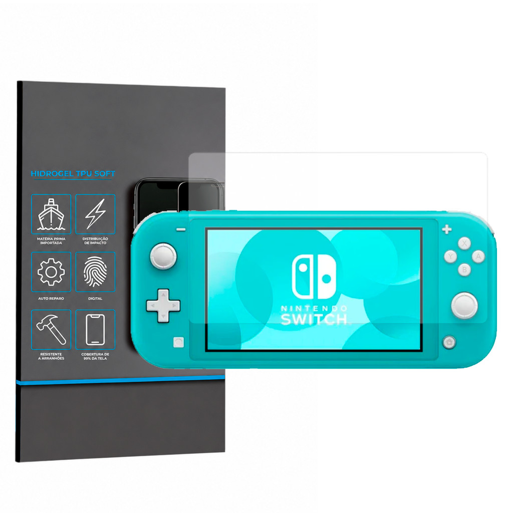 Película Hidrogel HD Frontal Para Video Game Nintendo New Switch Lite