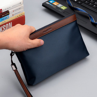 Novo estilo bolsa masculina pequena bolsa de embreagem Oxford pano à prova dwaterproof água tecido náilon masculino saco