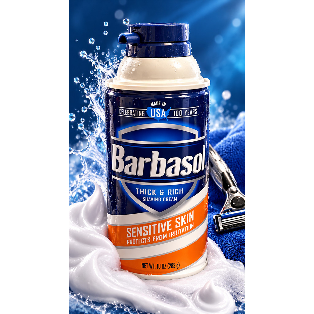 Creme De Barbear Sensitive Skin 283g - Barbasol