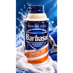Creme De Barbear Sensitive Skin 283g - Barbasol