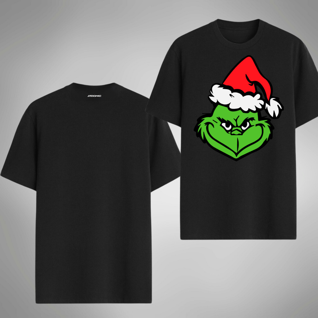 Camiseta Estampada - Natal Grinch Personagem Natalino - Streetwear Unissex Confortável - 100% Algodão Envio Rápido